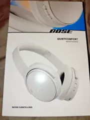 Bose QuietComfort Wireless Noise Cancelling Over-Ear Headphones White Smoke