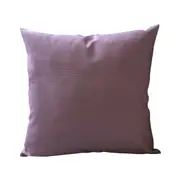 Cotton Canvas Cushion Cover Pillow Case - Lilac