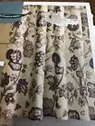 Home From Target Vintage Floral Fabric Shower Curtain 72x72 NIP