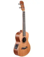 [Alpha] 26 Inch Ukulele Equaliser Natural Mahogany Tenor Beginner Gift With Bag