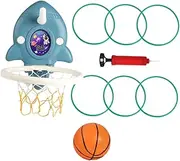 1 Set Indoor Basketball Hoop Set Wall Mounted Cartoon Frame Fun Indoor Game for Design for Active Play Great for Home and Kindergarten
