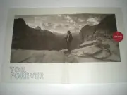 POSTER LOT by SAM EVIAN you forever promo for the band tour album cd F
