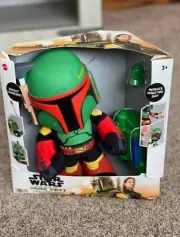 Star Wars boba fett voice cloner feature plush