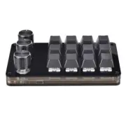 Programming Macro Keyboard 12Key USB Knob 3 Knob Hot Swap Keypad Gaming Keyboard