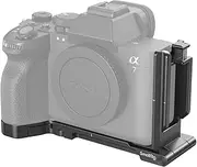 SmallRig Foldable L-Bracket for Sony Alpha 7R V/Alpha 7 IV/Alpha 7S III, Foldable Side Plate for Arca-Swiss, Supporting Quick Switch Between Horizontal and Vertical Shooting - 3984