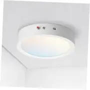 LED 9 Inch Round Flush Mount Ceiling Light 9" Round | Emergency (1pk) White