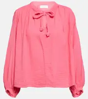 [Velvet] Velvet Kathleen cotton gauze top AU 16 pink