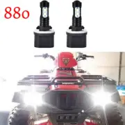 FOR ARCTIC CAT 250 300 400 500 650 HEADLIGHT LED LIGHT BULBS 100W 6000K 1200LM