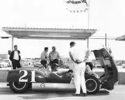 Dan Gurney - Daytona SCCA 1964 Old Motor Racing Photo