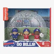 Fisher-Price Little People Collector Buffalo Bills 2022 Allen Diggs McDermott