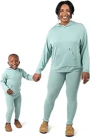 [Modern Moments by Gerber] baby-girls Mommy and Me Hooded Waffle Sweater Knit Top and Legging Set