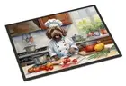 Wirehaired Pointing Griffon The Chef Doormat Front Door Mat Indoor Outdoor Rugs