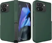 [Guluto] for Google Pixel 9 Pro Fold Case with Side Foldable Kickstand, Drop Resistant Shock-Absorbing Full Body Protection Case Green