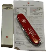 "VICTORINOX" TINKER RED MULTI-TOOL FOLDING SWISS c. 2011's ARMY KNIFE NOS!