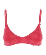 Tory Burch Terry Clasp Fastened Bikini Top S,XS,L,M Pink