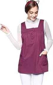 [KFJZGZZ] Radiation Protection Maternity Clothing,EMF Anti-Radiation Clothes Conductive Stretchable Breathable for RF/LF Blocking/Shielding Signal,Purple-L