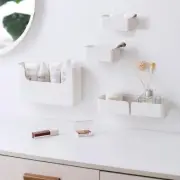 Floating Shelf Wall Mounted Non-Drilling Adhesive Bathroom Organizer Ledge Shelf
