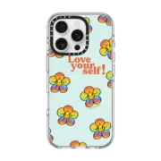 iPhone 16 Pro Clear Case MagSafe Compatible Love Yourself!