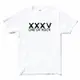 ONE OK ROCK 35XXXV 短袖T恤 白色 進口金屬龐克搖滾樂團美國棉