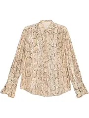 [Dries Van Noten] Dries Van Noten-Camicia Ricamata Celina-Donna 40 FR