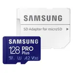 MICROSD 128GB 256GB 512GB 存儲卡 SAMSUNG PRO PLUS A2 U3 CLASS 1