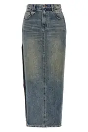 R13 'Devon Side Slit' Skirt