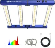 240W Led Grow Light Full Spectrum Foldable and Dimmable Bar Style Growing Light