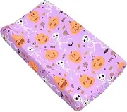Uomny Changing Pad Cover,Halloween Soft Baby Diaper Changing Pad Liner for Boys and Girls 1 Pack 32×16 Inch Unisex Change Pad Sheets