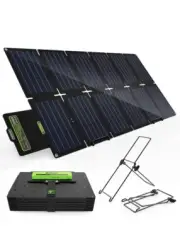 Topsolar SolarFairy 100W Portable Foldable Solar Panel Charger Kit 18V DC Output