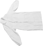[Pomya] White Laboratory Coat, Elastic Cuff Long Sleeve Lab Coat for Medical Professionals for Students
