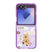 Galaxy Z Flip6 Impact Case Happiest KKOTKA in the world