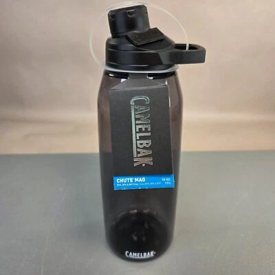 Camelbak Chute Mag Sport Water Bottle 50 oz Magnetic Cap Leak Proof Charcoal