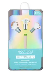 Set EcoTools: Interchangeable Foundation Brush + Interchangeable Blush Brush + Interchangeable Angled Blush Brush