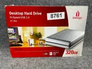 Iomega Desktop Hard Drive, 320 GB 7200 RPM Hi-Speed USB 2.0 Pc/Mac