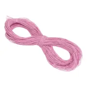 100m Elastic Cord Heavy Stretch String Rope 1mm for Crafting, Light Pink