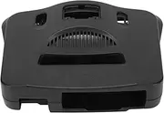 KOSDFOGE ABS Retro Video Game Console Case Universal Replacement Game Console Protective Shell Compatible with N64 Retro Video Game Console Black