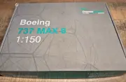Boeing B737 MAX 8 1/150 Chapman Freeborn Airplane Desk Model NEW!! AWesome!!