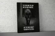 Motivational Quote Canvas - Home Gym Wall Art