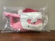 NEW Vineyard Vines Classic Santa Plush Whale Stuffed Animal 16” Flamingo Pink