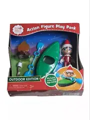 Elf on the Shelf Action Play Pack Outdoor Edition Kayak Firepit New