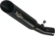 Voodoo Shorty Slip-On Exhaust Single Black Honda CBR600F4i 01-06 VECBR6F4IK1B
