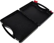 KICHOUSE Box Gyro Storage Box Portable Gyro Carrying Case Empty Gyro Carrying Case Gyro Storage Case Portable Gyro Organizer Carrying Case Craft Supply Storage Gyro Case Plastic Black