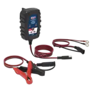 Compact Auto Smart Charger 1A 6/12V AUTOCHARGE100HF Sealey New