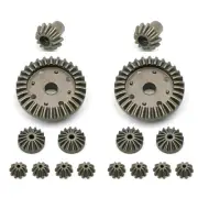 30/12/24T Differential Gear Set For WLtoys 12428-A/12428-B/12428-C/12423 RC Car