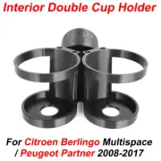 Double Cup Holder For Citroen Berlingo Multispace / Peugeot Partner 2008-2017