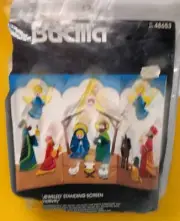 Vintage Bucilla Manger Nativity Felt Craft Kit 48653
