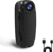 Snblzhef Mini Body Camera, 1080P HD Portable Video Recorder with Night Vision, Motion Detection 10HR Recording Pocket