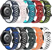 Wrist Strap intended for Suunto 5 Peak Watch Band, Replacement Wrist Strap Fit intended for Suunto 9 Peak Watchband Soft Silicone Bracelet (10 Pack)