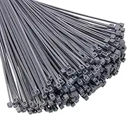 Mini Skater Grey 6" 1000Pack Multi-Purpose Zip Ties Nylon Self-Locking Cable Ties