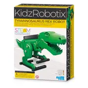 4M KidzRobotix Tyrannosaurus Rex Robot Build/Play Moving/Walking Kids Toy 8y+